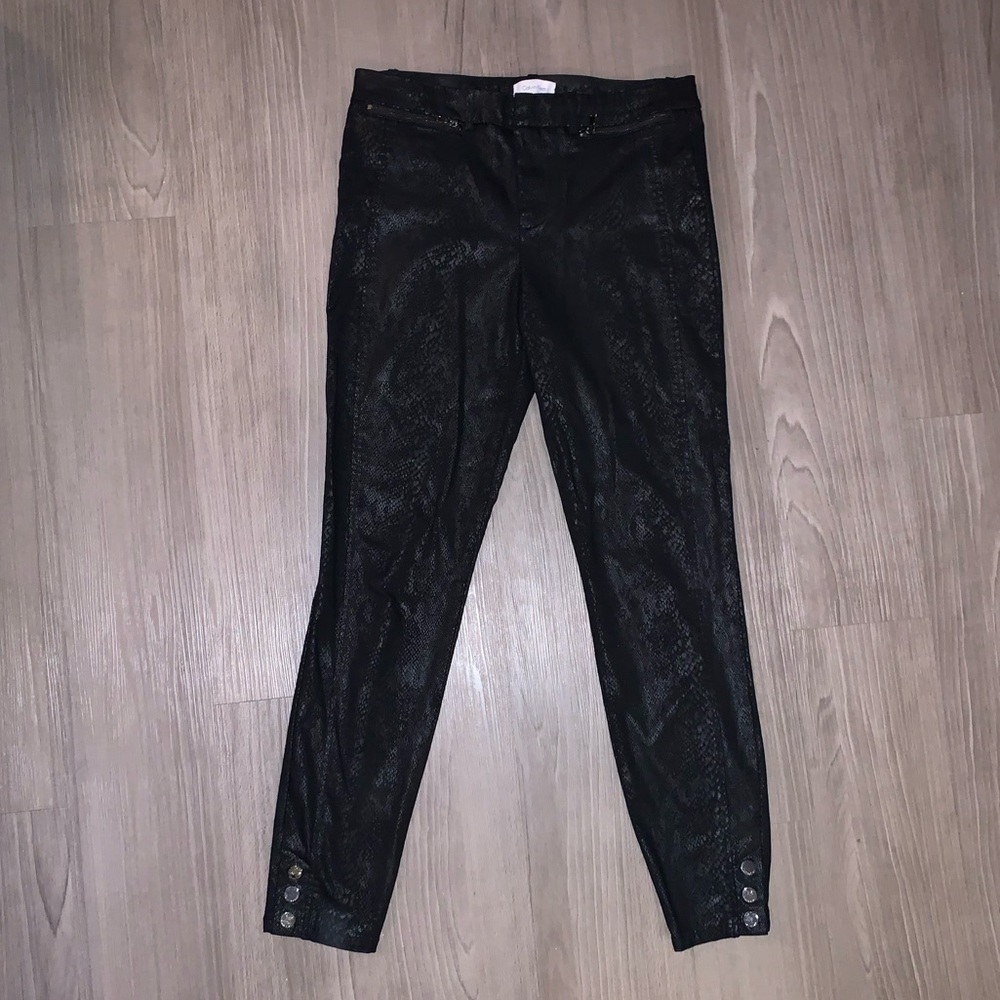 Calvin Klein Snake Print Skinny Jeans